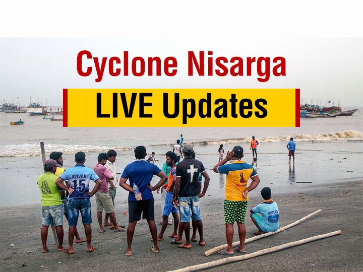 Cyclone Nisarga LIVE Updates: Landfall Starts In Maharashtra's Alibaug With Wind Speed Of 100-120 Kmph